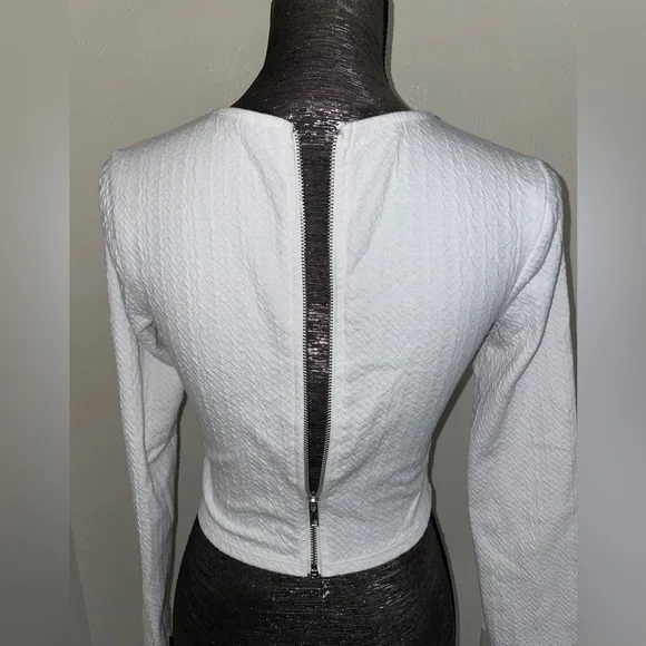 Long Sleeve Crop Top - Picture 10 of 14